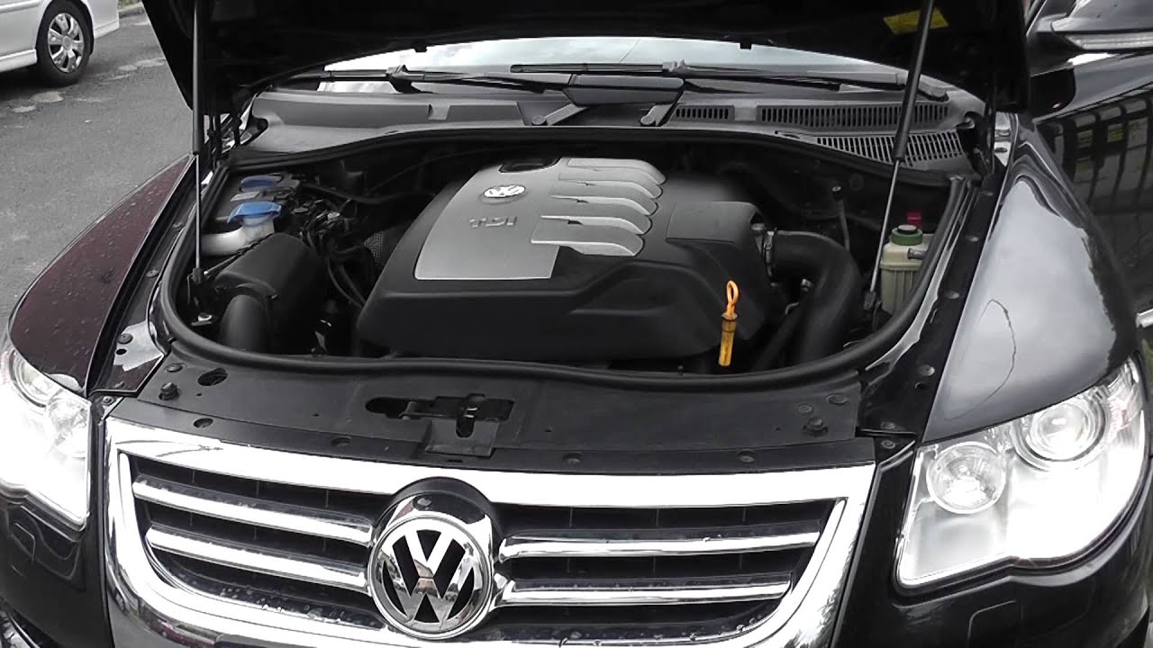 VW Touareg HD 2.5 R5 TDI 174 PS Engine Sound