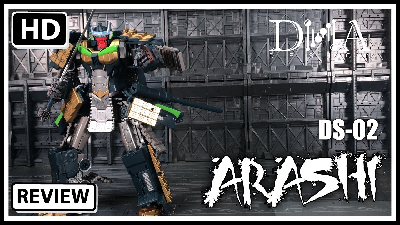 DNA Design DS-02 ARASHI Transformers Masterpiece Banzai-Tron