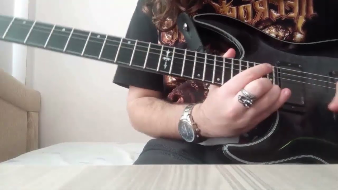 Necrophagist - Only Ash Remains Solo Cover