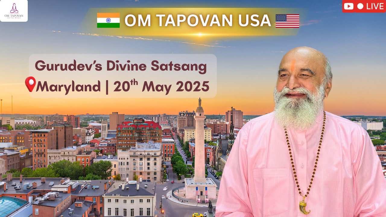 Om Tapovan USA - Narayan Swami, May 20th