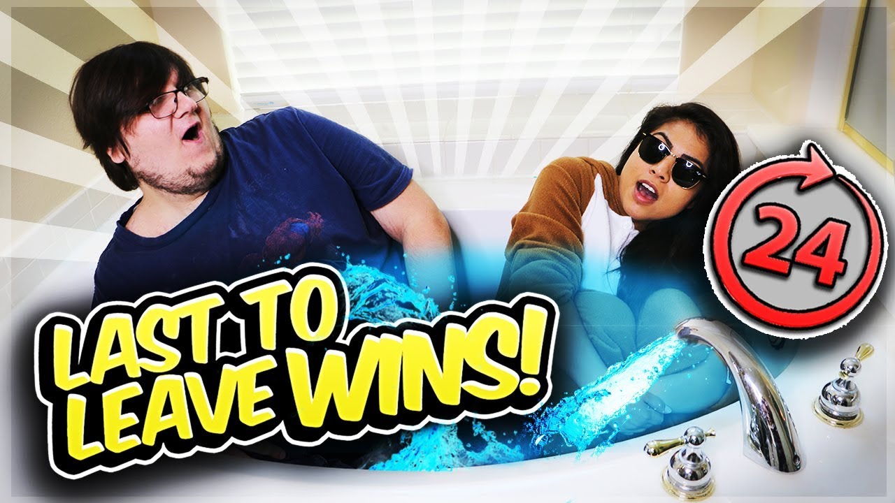 LAST PERSON TO LEAVE THE BATHTUB GETS $10,000 !?