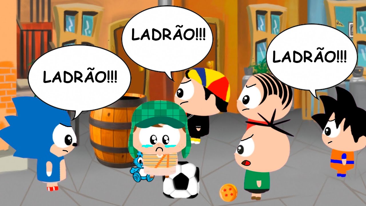 Chaves ladrão toy, o ladrão da vila.
