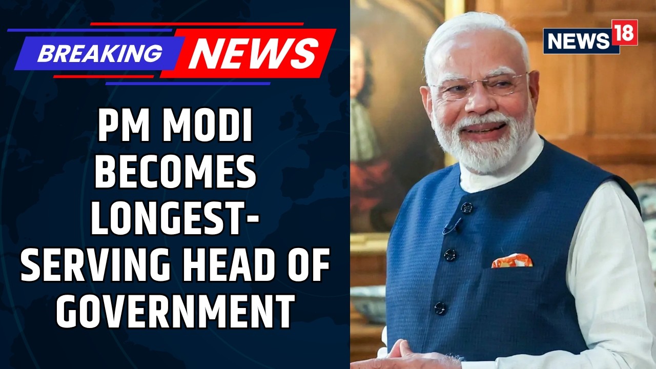 PM Modi Creates History: Longest-Serving Head of Elected Government in India| Breaks Previous Record