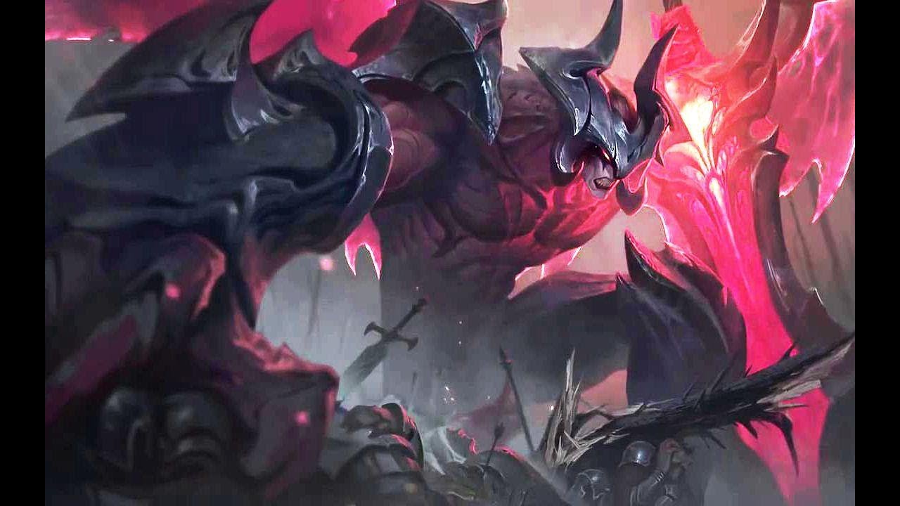 【英雄联盟/亚托克斯/超燃/高能预警！！！】暗裔剑魔&mdash;&mdash;亚托克斯 我是深渊？还是凝视深渊的人