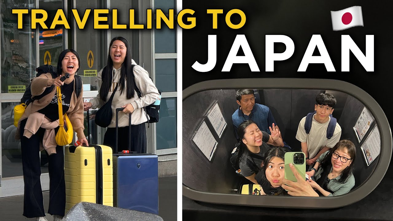 First Time Travelling to Tokyo, Japan! YVR to NRT ✈️