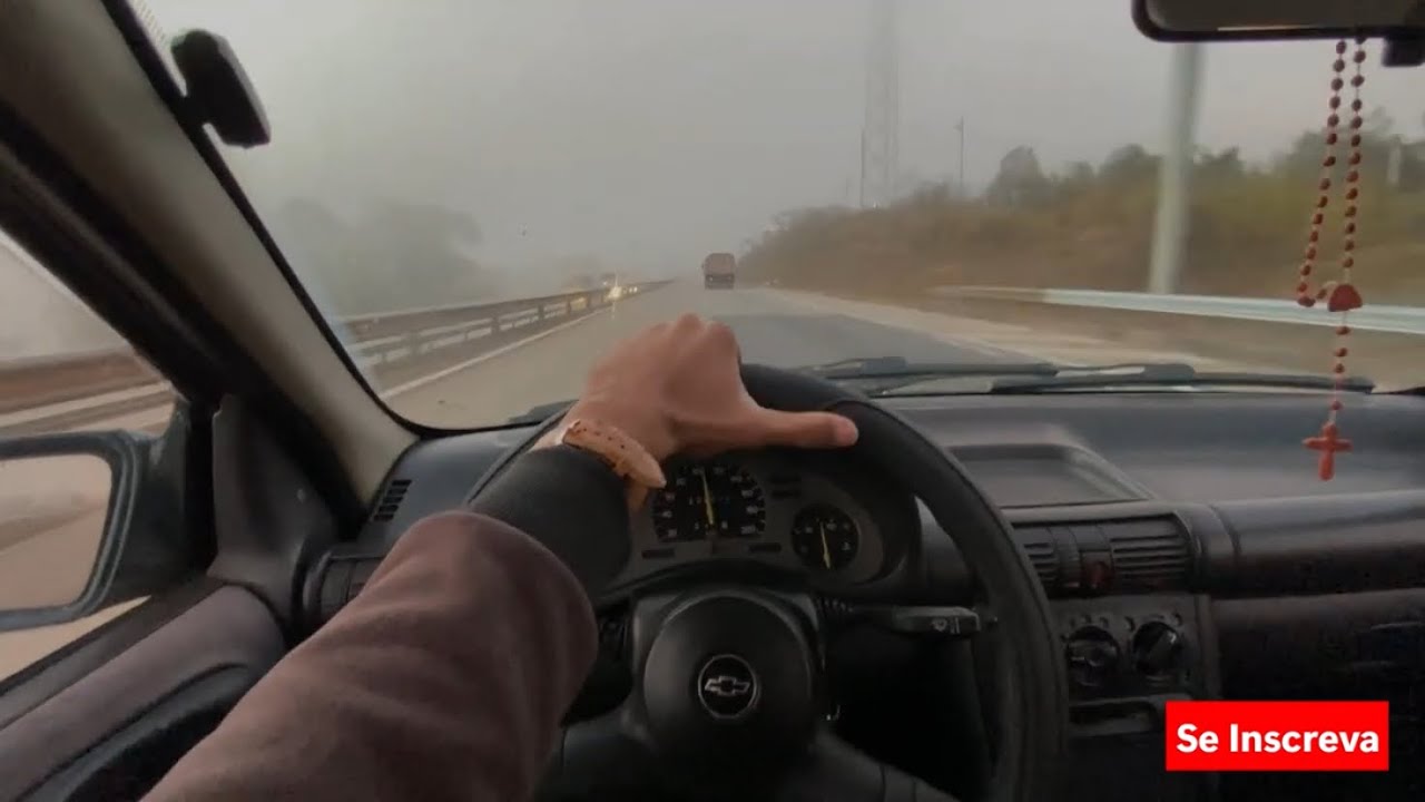 Viagem curta de Corsa Wind 1.0 | Muita Neblina e Papo de Estrada