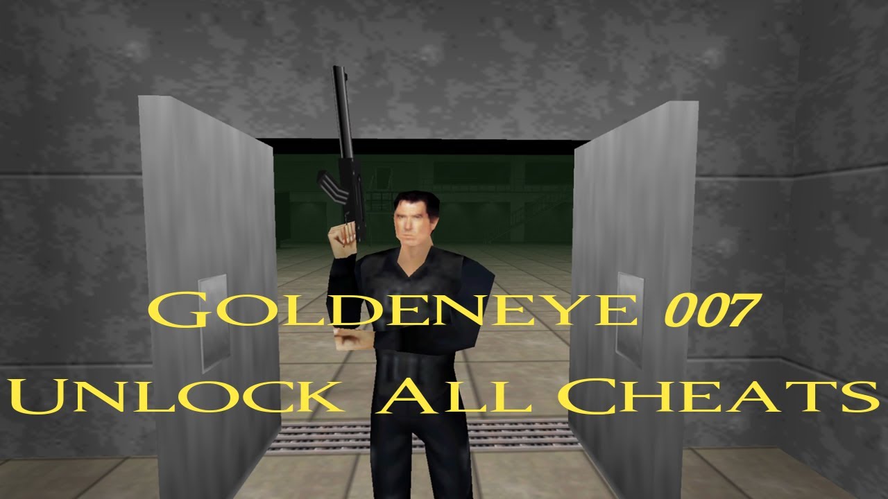 GoldenEye - Unlock All Cheats - Beating All Target Time