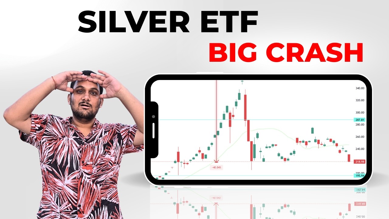 SILVER ETF BIG CRASH 🔴 WHAT NEXT?