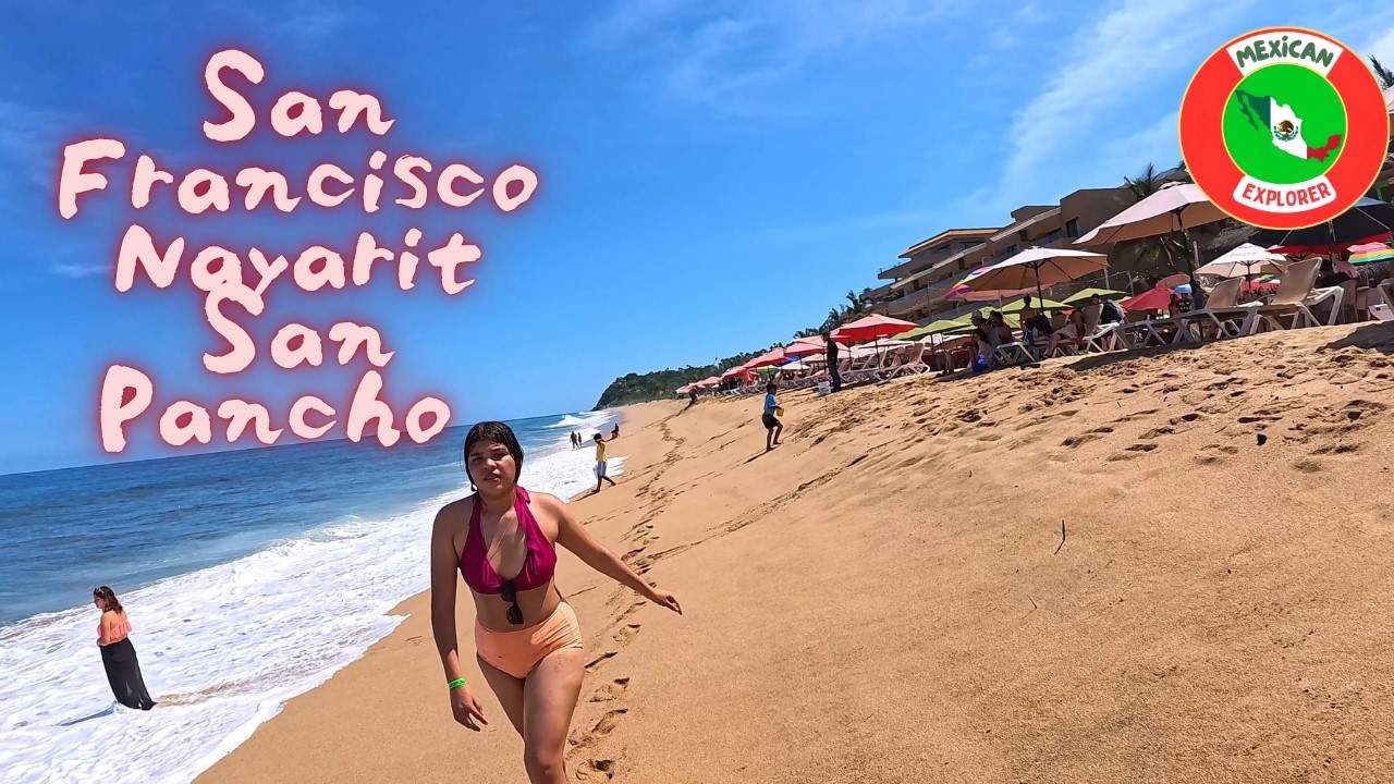 San Francisco Nayarit  San Pancho  4K Walking Tour