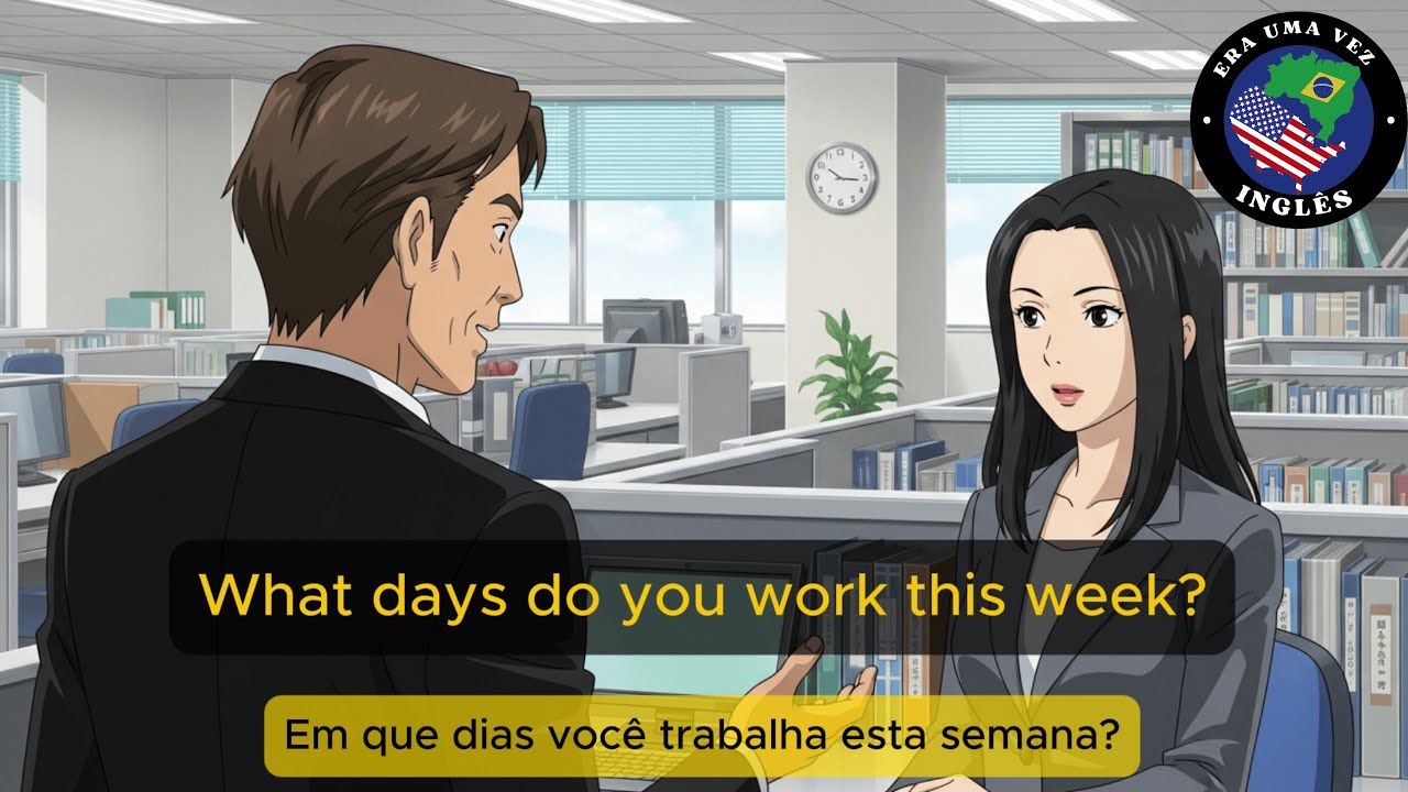 Aprendendo Inglês por meio de conversas do dia a dia (Conversa de Trabalho