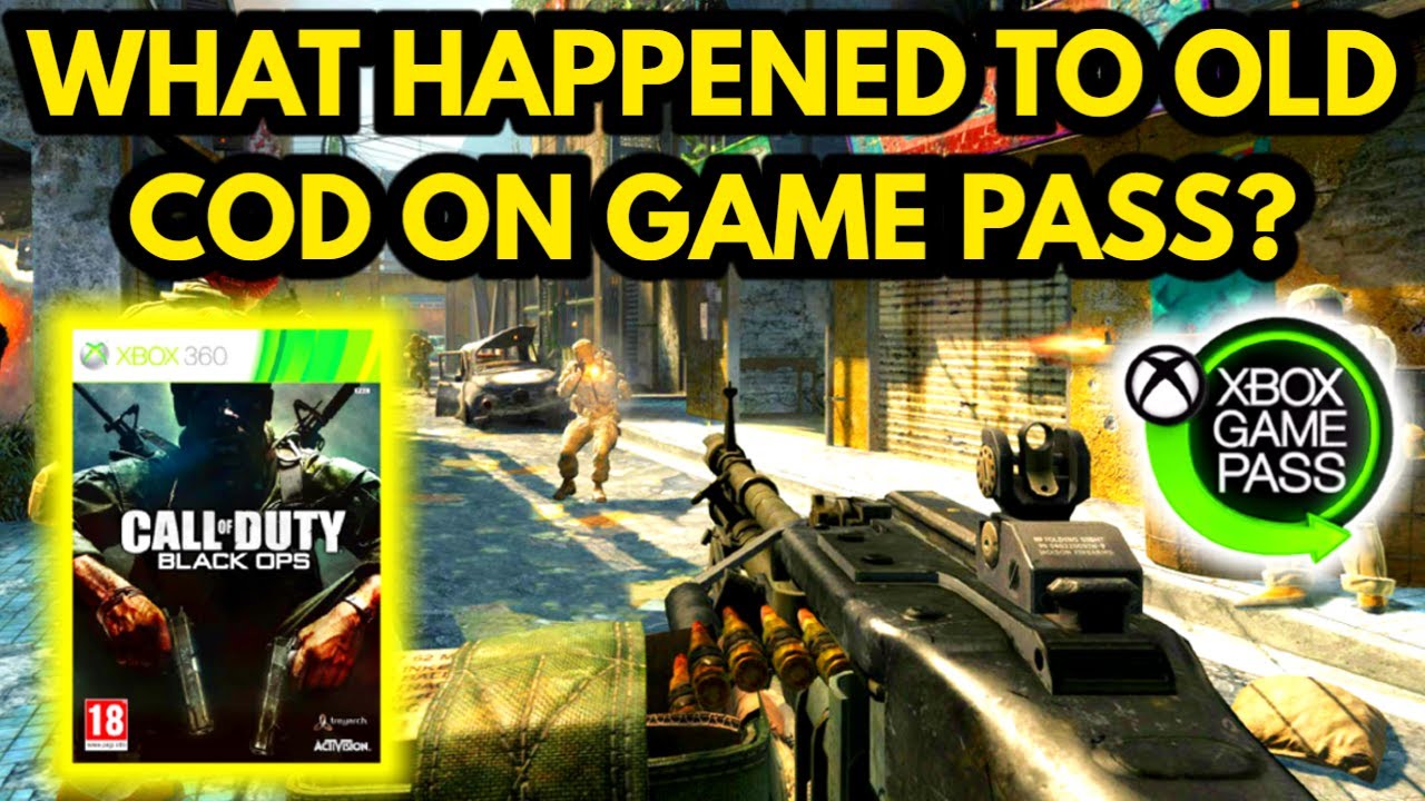 What Happened To OLD COD Games Coming To Game Pass?
