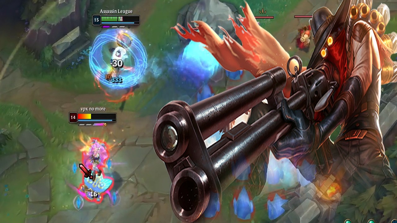 JHIN ACTIVATES A SUPER COMBO | league of legends