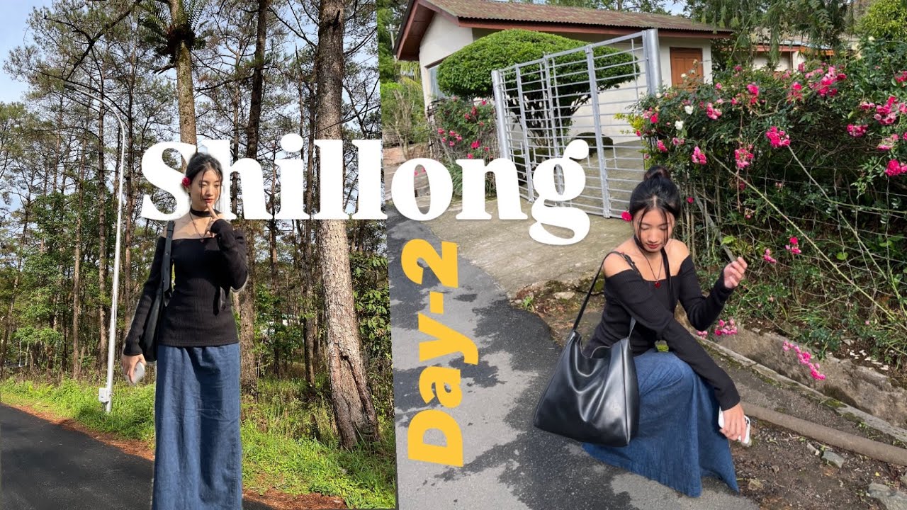SHILLONG DAY-2 | Jujuu Vlogs 🍒 ☁️ | Visiting NEHU Campus | Meeting Old Friends