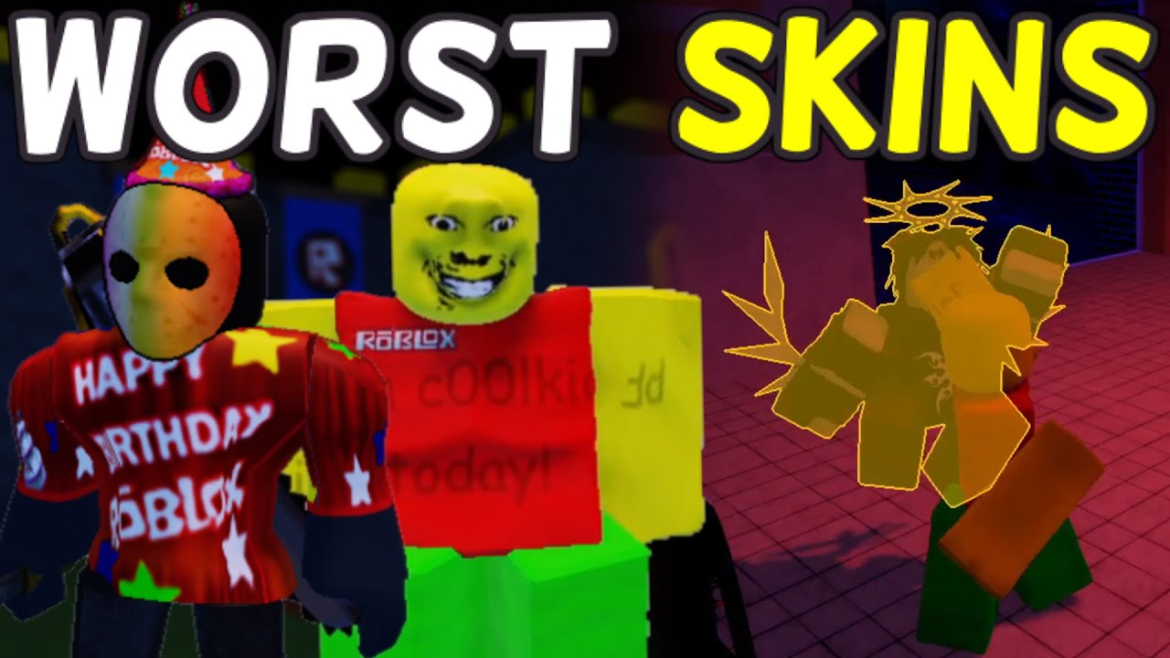 So I Tried Playing The WORST SKINS in Forsaken...