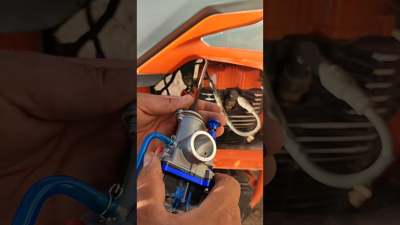 INSTALANDO CARBURADOR DE CORTINA DE @Temu EN LA ITLAIKA DM150
