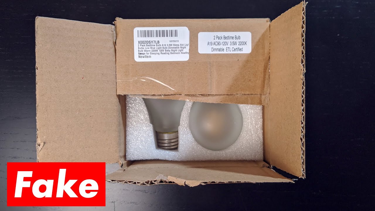 I Got Copied! FAKE Bedtime Bulb Exposed