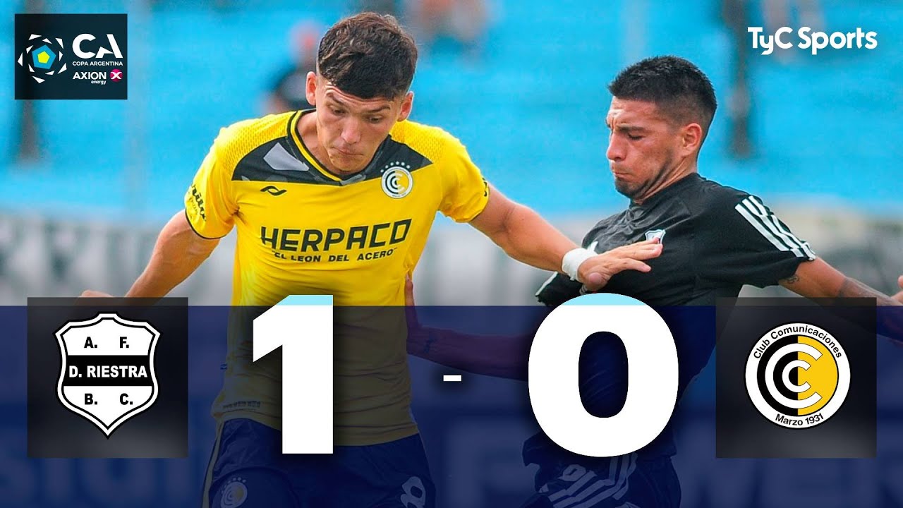 Deportivo Riestra 1 - 0 Comunicaciones | Copa Argentina 2024 | 32avos de final