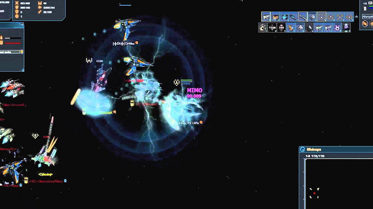 Darkorbit CZ3 - hunting with BF CZ-Sedl&aacute;K