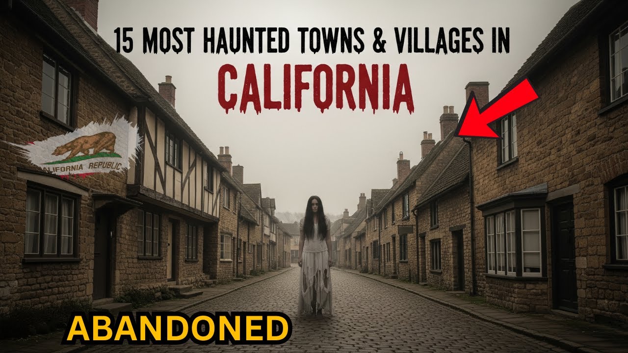 15 MOST HAUNTED TOWNS & VILLAGES IN CALIFORNIA | LIVING WITH GHOST AND TERRIFYING ENCOUNTERS