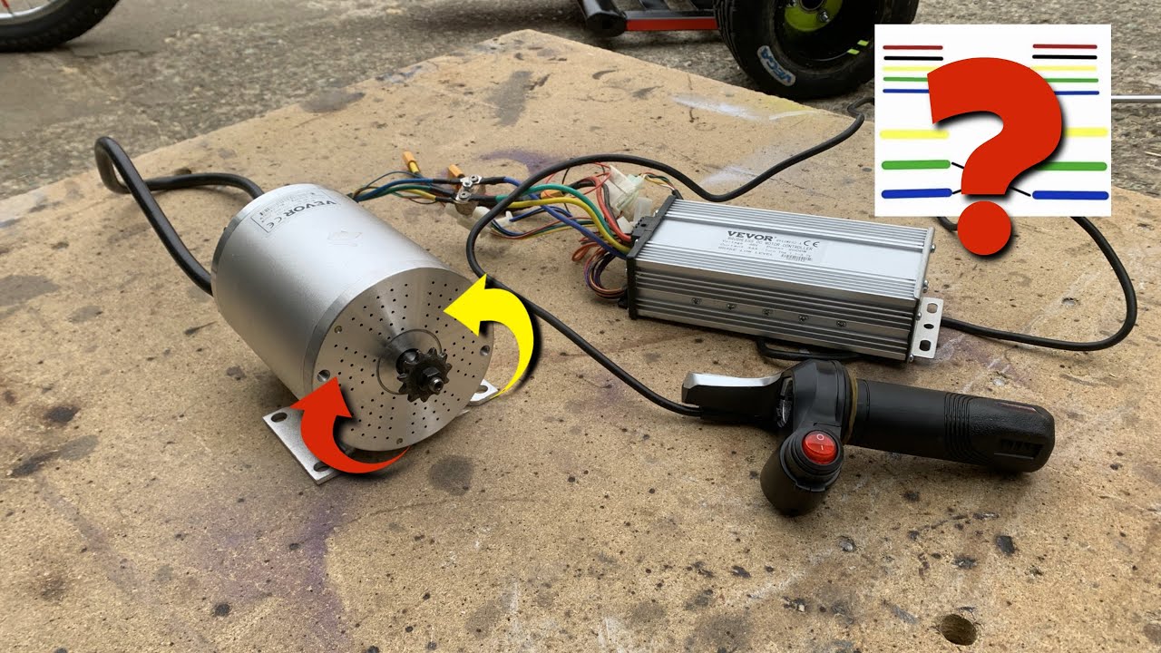 come INVERTIRE senso di rotazione di un motore brushless