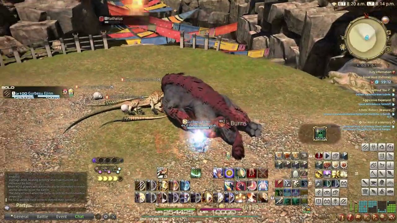 FFXIV The Great Hunt (Extreme) Solo in 2:31