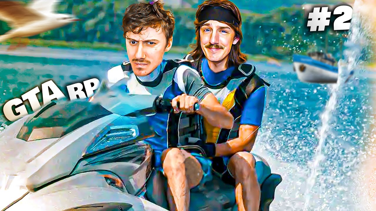 ON VA SUR UNE 'ÎLE INTERDITE ! (GTA RP#2) Feat Le Bourlingueur