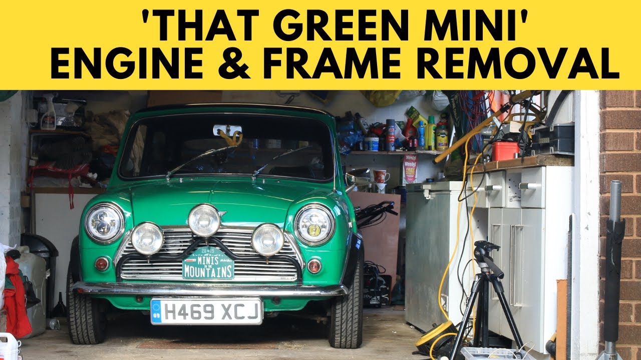 That Green Mini Engine & Frame Removal