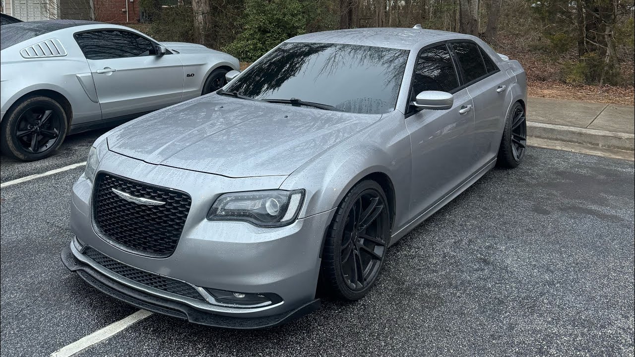 Front Lip and Diffuser install on Chrysler 300