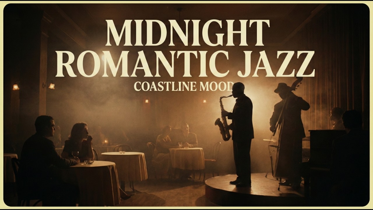 Midnight on the Coast – 1950s Romantic Vocal Jazz | West Coast Cool Jazz