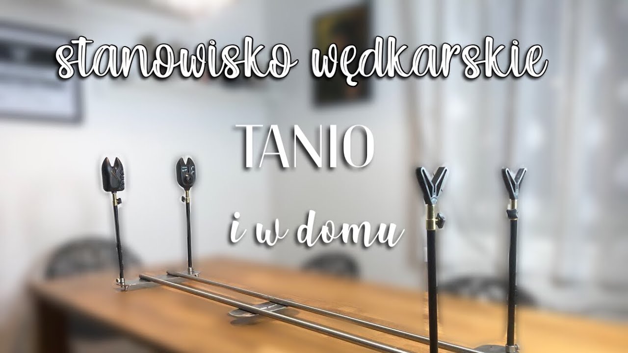 Stanowisko wędkarskie🐟🐠 - jak zrobić? (w domu i tanio)