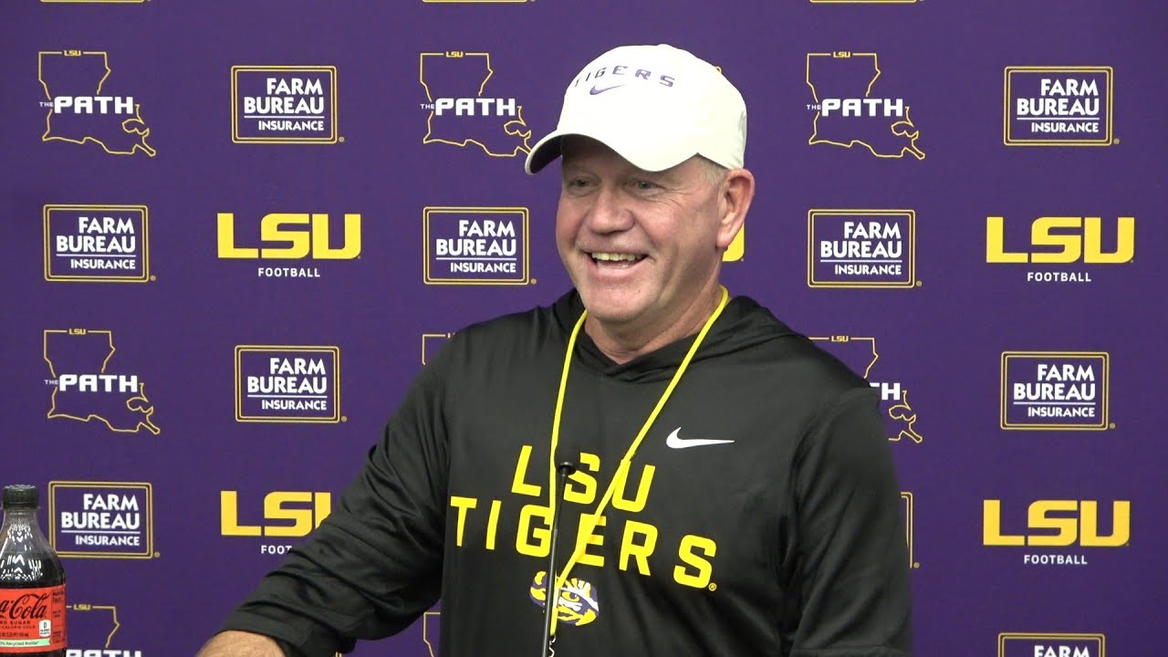 LSU Brian Kelly talks start of preparation for Clemson