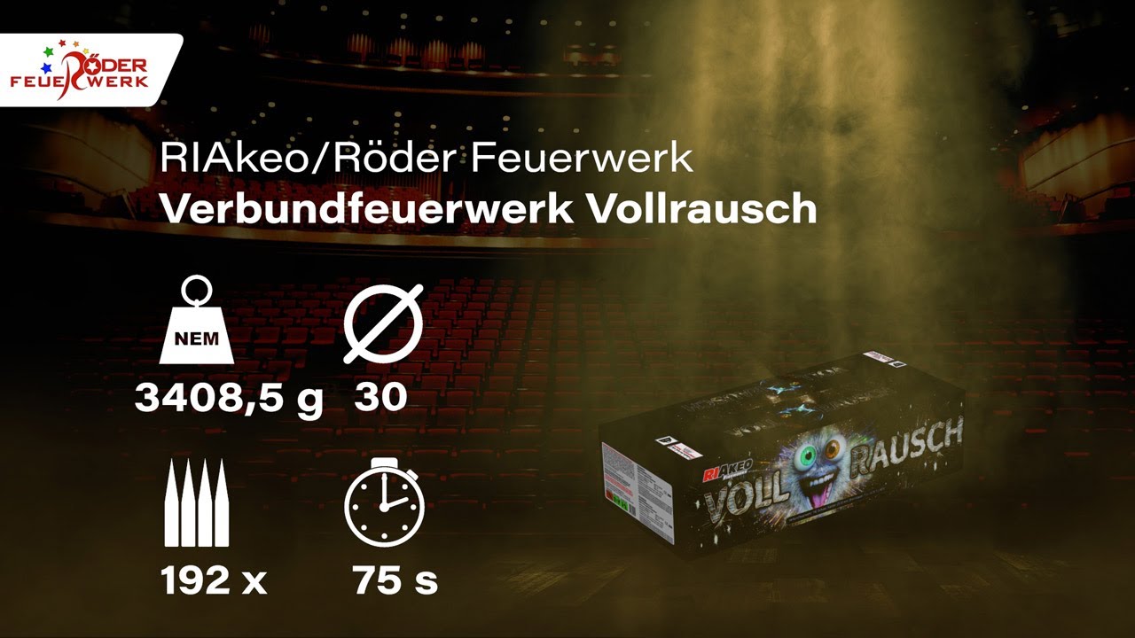 Röder Feuerwerk - Verbundfeuerwerk 