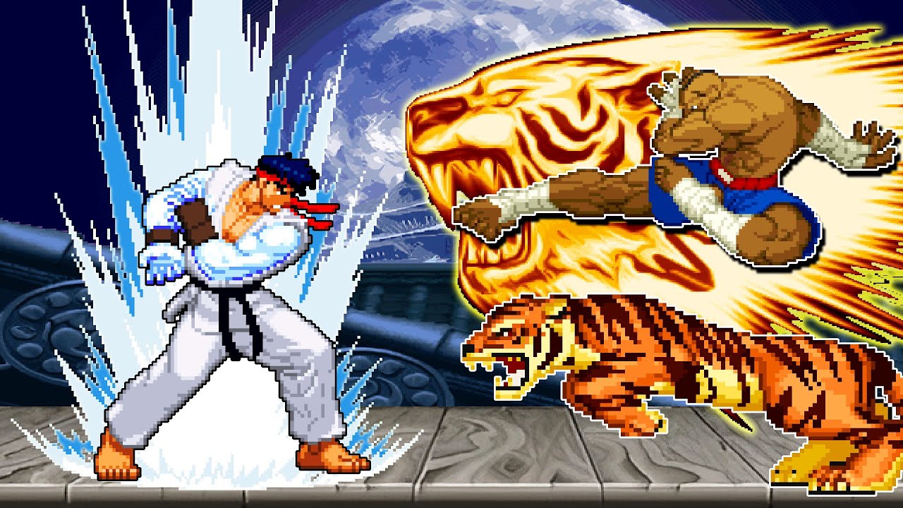 ICE POWER RYU VS SAGAT! THE NEW GREATEST FIGHT YOU''LL SEE IN YOUR LIFE!
