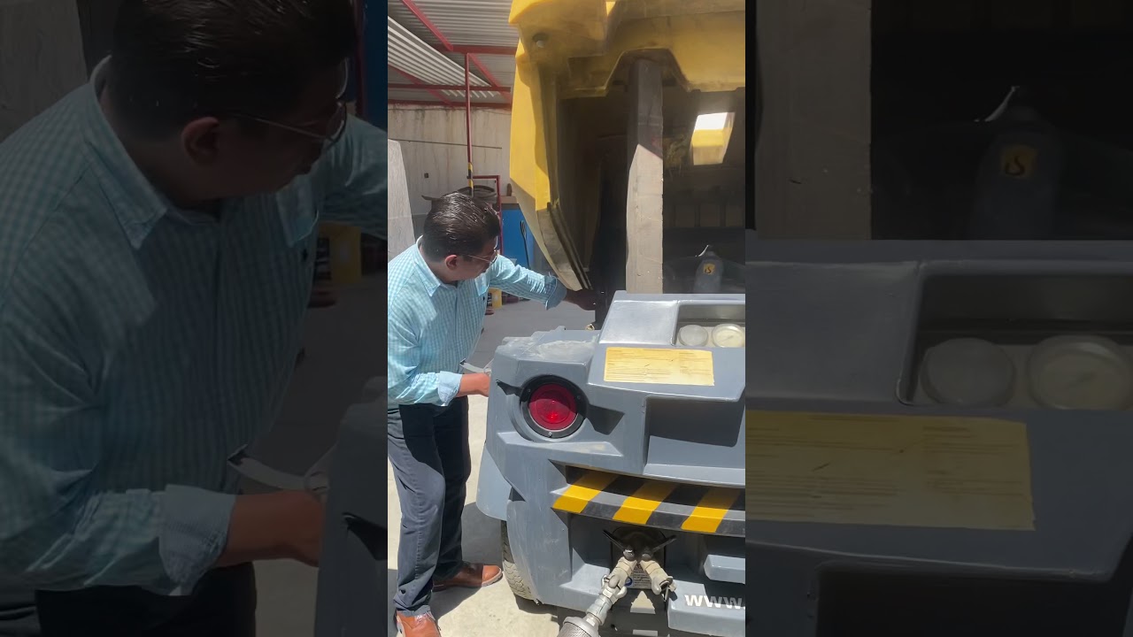 Cómo arrancar un compresor portátil Atlas Copco Modelo XAS185 JD7