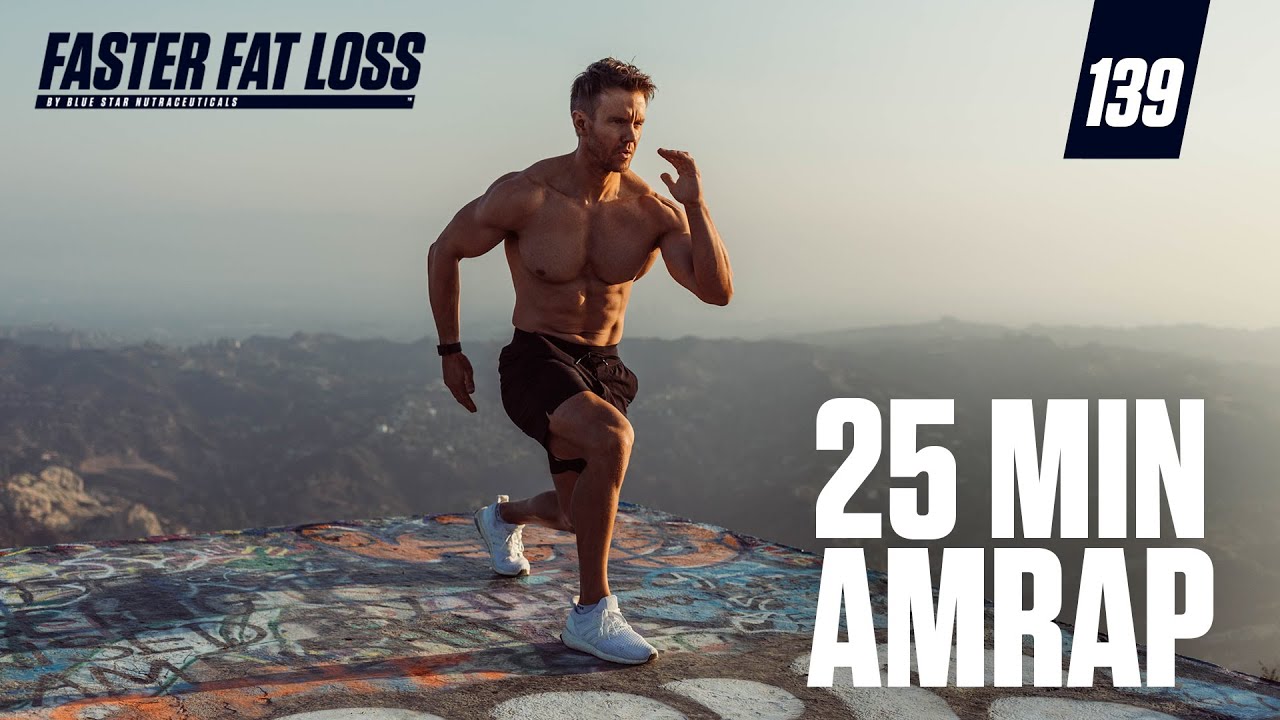 25 Minute Bodyweight AMRAP Challenge (Advanced Conditioning!) | Faster Fat Loss™