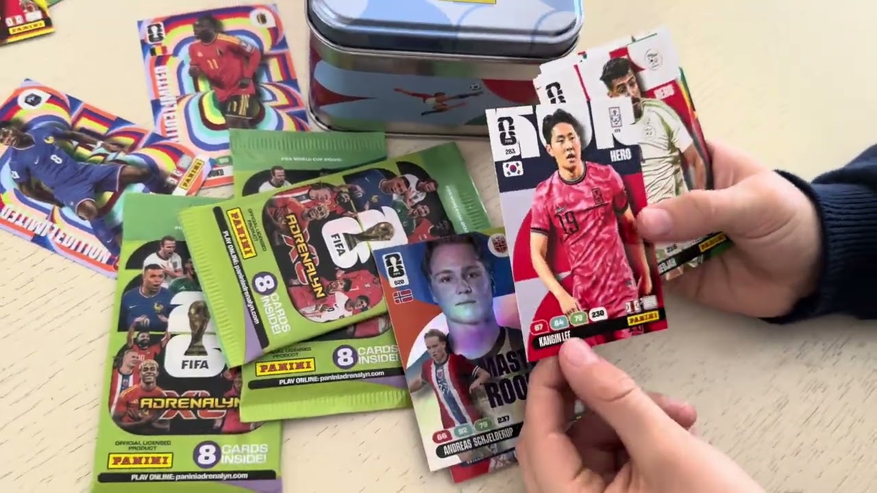 Panini Adrenalyn XL FIFA Trading Cards #unpacking #panini #football #cards #fifa #tradingcards 