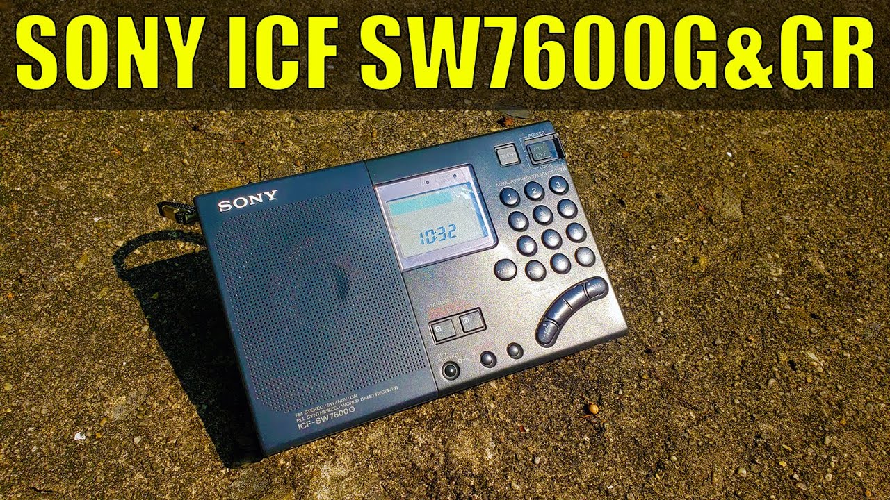 Song ICF SW7600G and SW7600GR - SWL