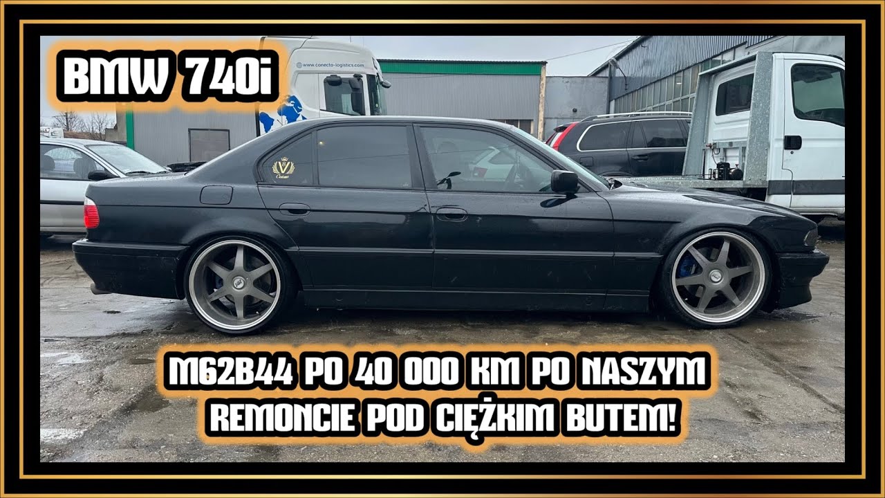 V8 Customs #232 - M62B44 po 40 tys km po Naszym remoncie pod ciężką nogą! BMW 740i!
