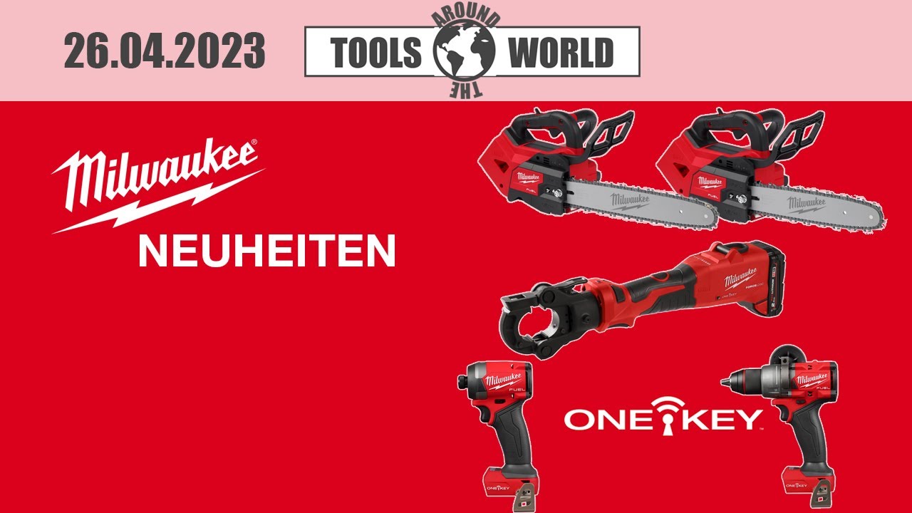 Jede Menge Milwaukee-Neuheiten; Schlagschrauber- und Schlagbohrschraubervergleich | TATW 26.04.2023