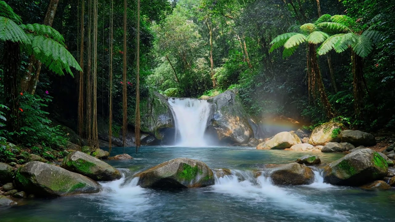 Gentle River Sound Ambience 🌊 Flowing Water for Deep Sleep, Meditation, and Relaxation #1520