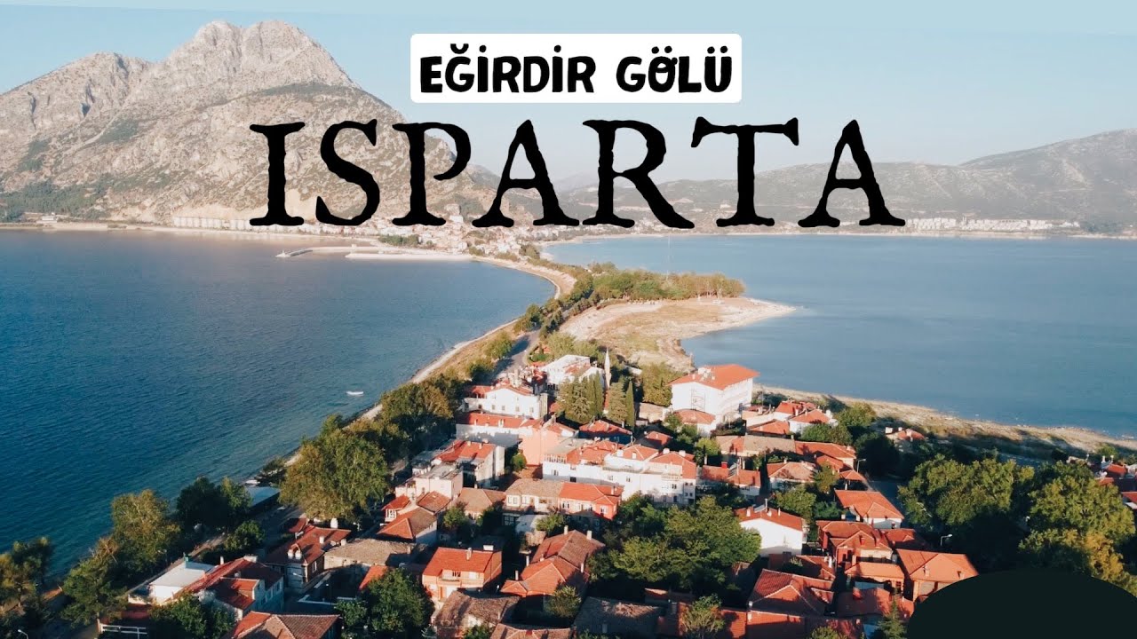 Isparta Eğirdir gölü