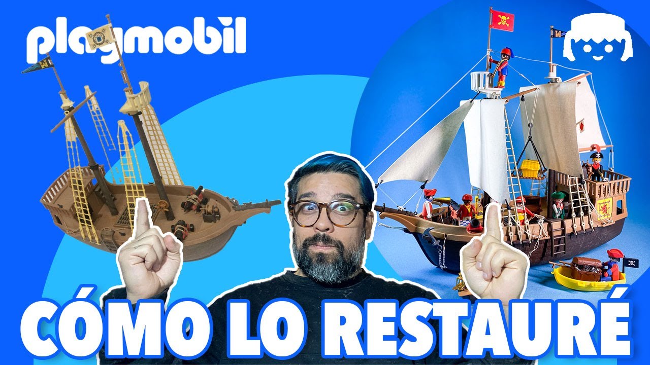 Redescubre el Primer Barco Pirata de Playmobil ☠️ El 3550 de 1978 💙