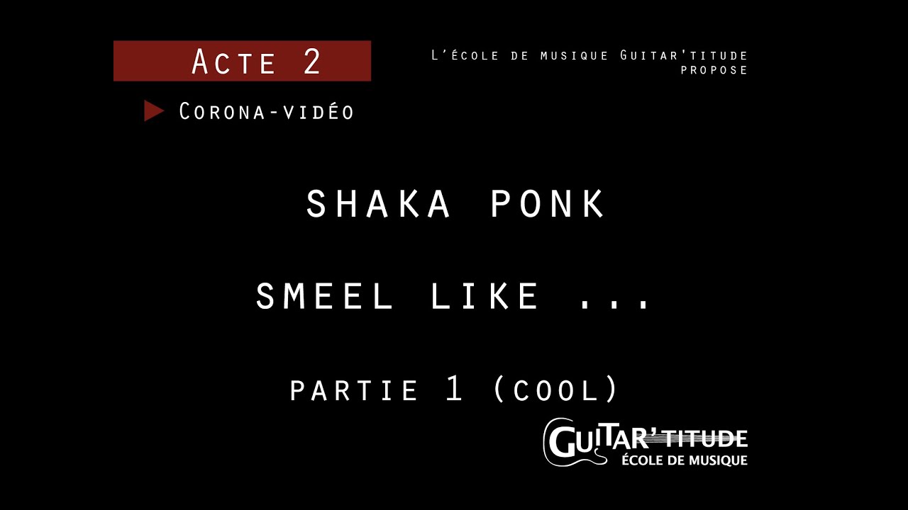shaka ponk smeel like teen spirit (adaptation guitare)
