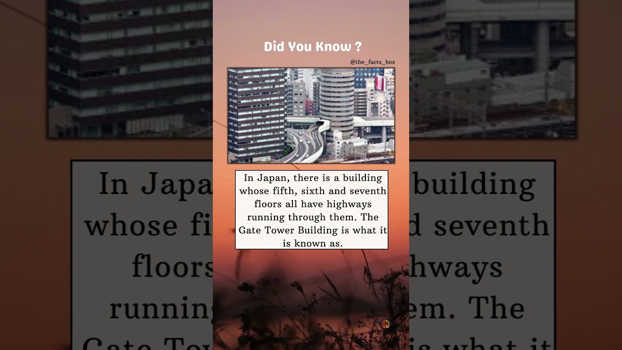 Gate Tower building #factshorts #factsdaily #infoshorts @thefactbox2023