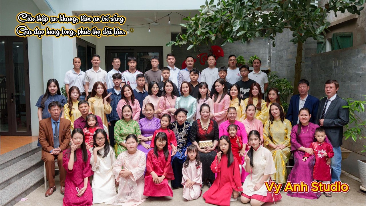 Lễ Mừng Thọ Cụ Bà nguyễn thị Đóan thọ 90 tuổi _  Vy anh Studio.