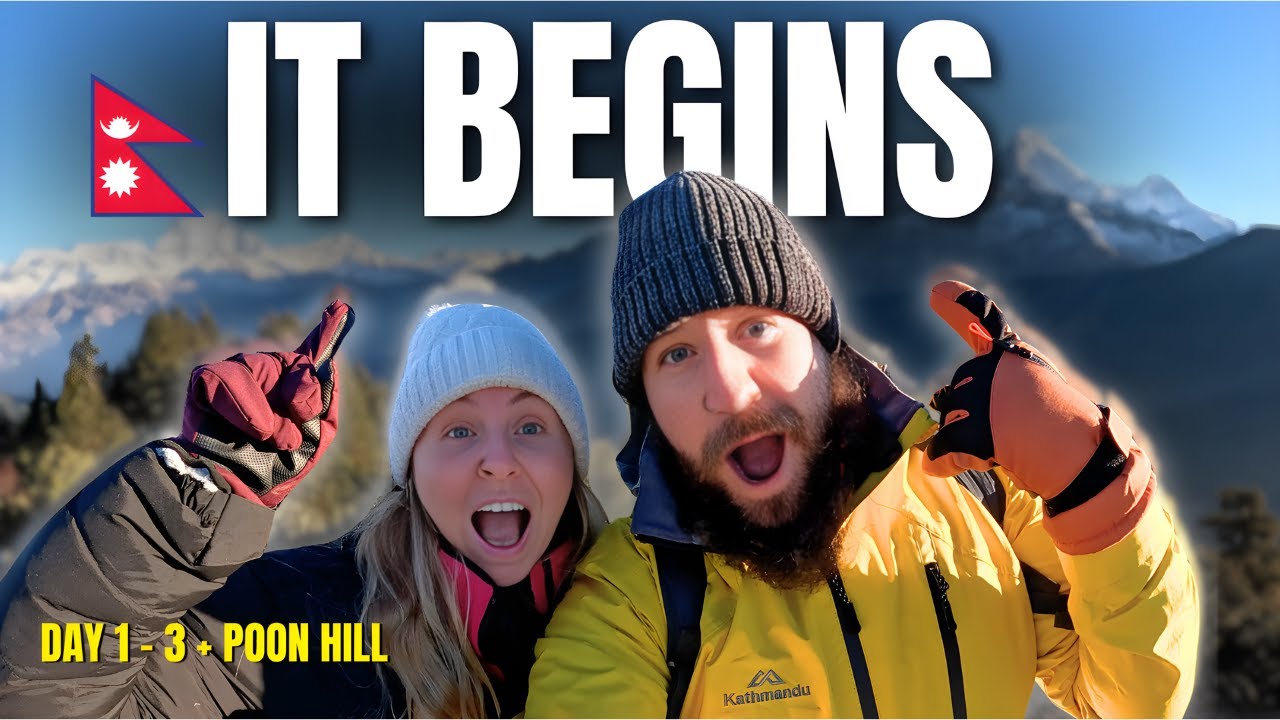 Annapurna Base Camp Trek Days 1–3 + Poon Hill Vlog | Watch Before You Start ABC!