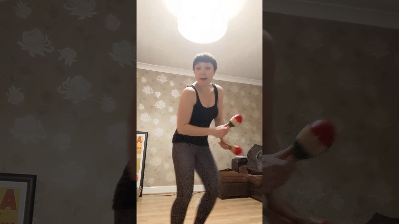 Zumba Gold - maracas! Wham, 'Club Tropicana'