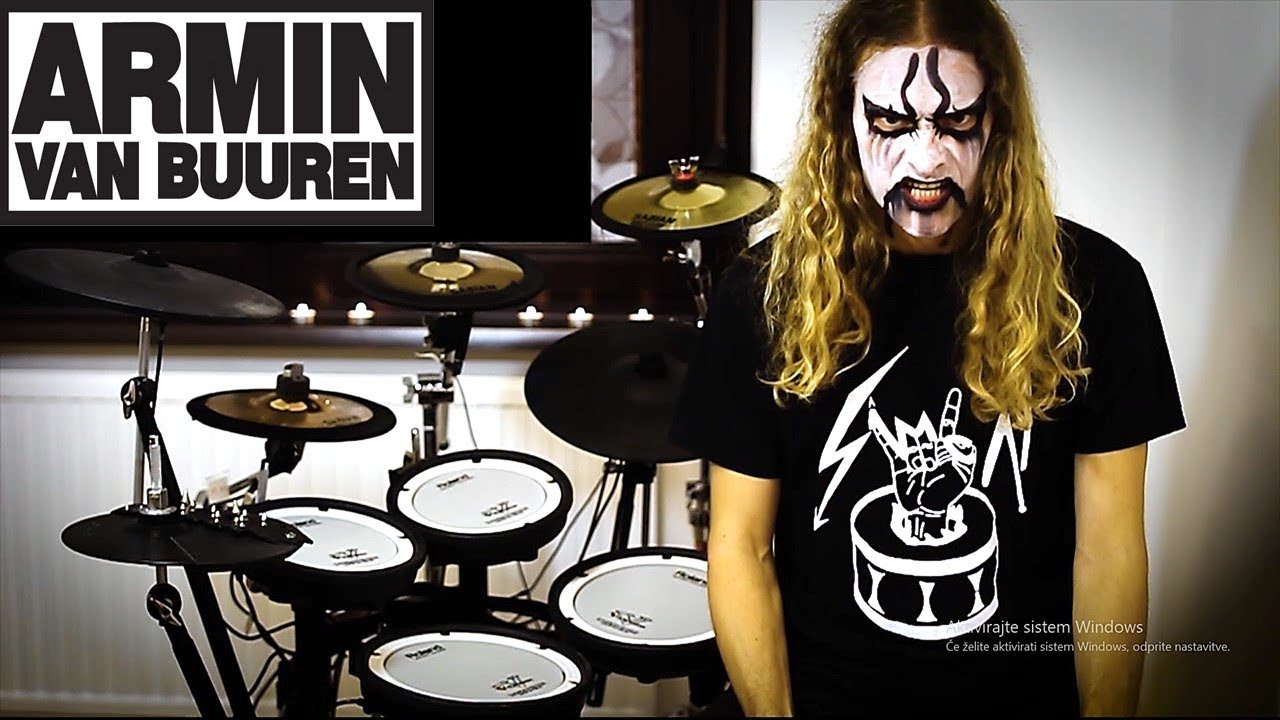 Black metal drumming (Armin van Buuren cover)