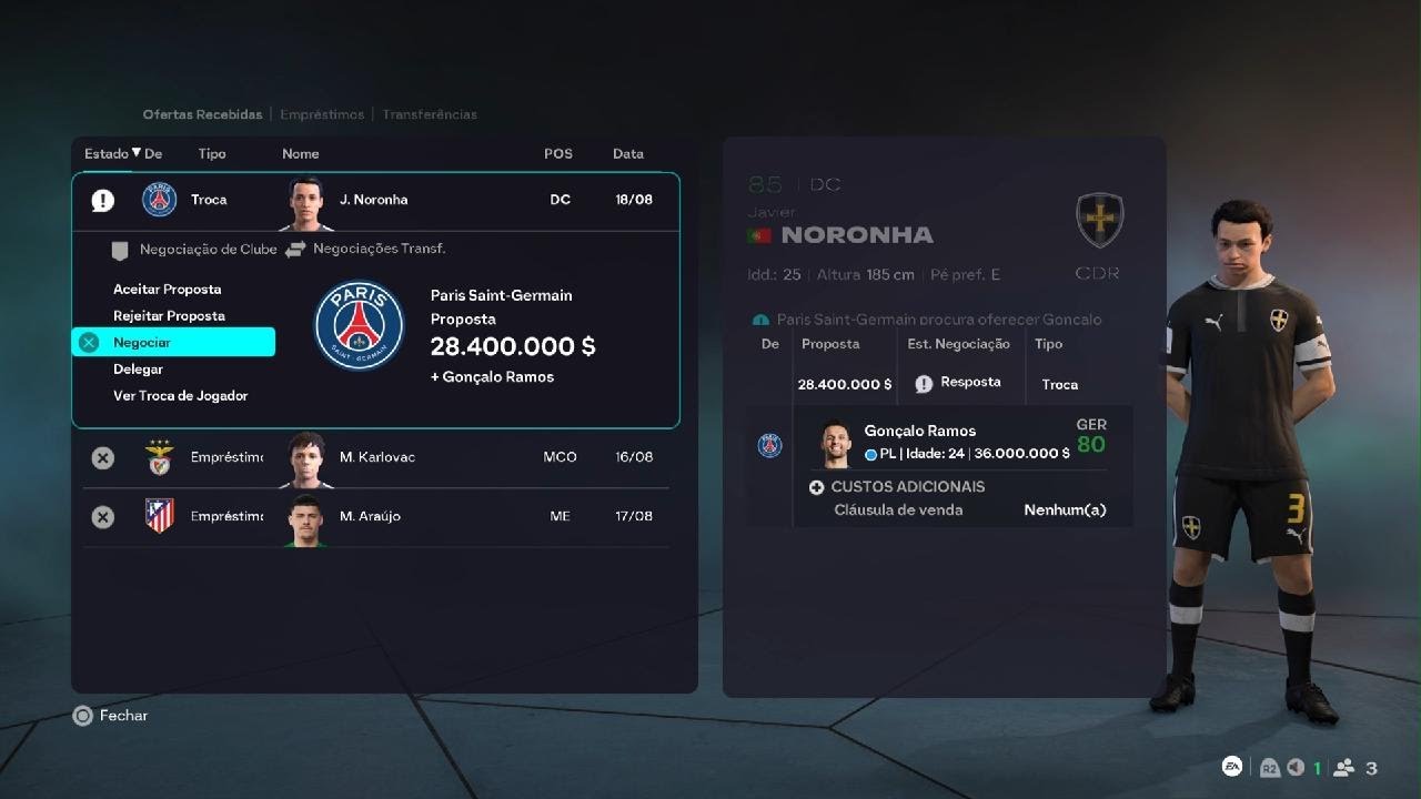 Psg oferece o golaço ramos