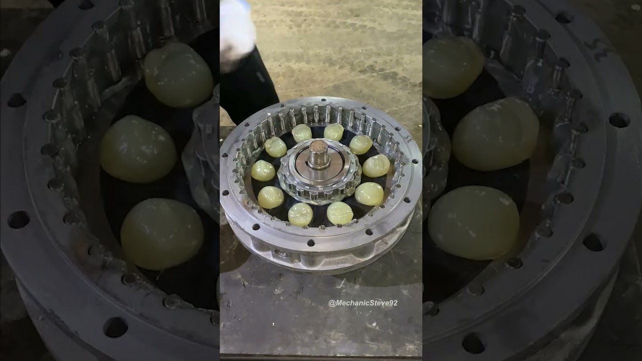 Assembly of Two-Stage Cycloidal Pinwheel Reducer